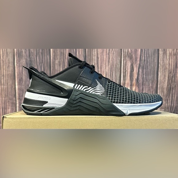 Nike Other - Nike Black and Gray Metcon 8 Flyease Shoes